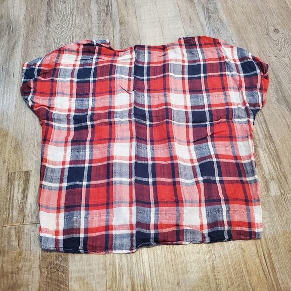 Universal thread xs women's button down short sleeve top - Picture 2 of 7